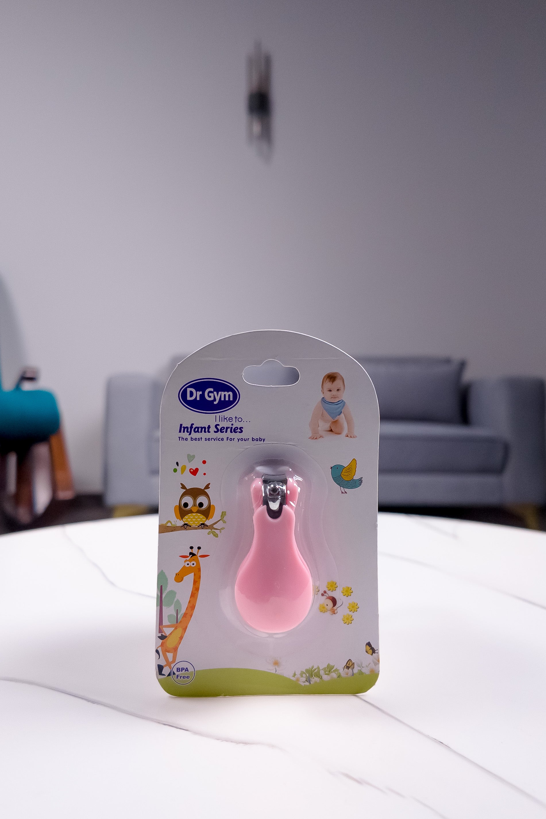 Dr. Gym Infant Nail Clipper – Safe & Gentle Baby Nail Cutter